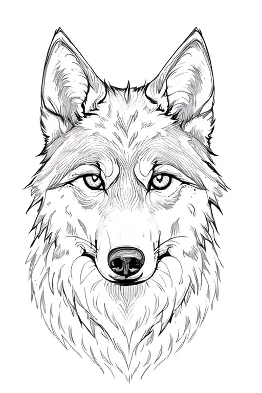 Wolf With Three Eyes