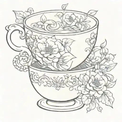 Teacup Floral