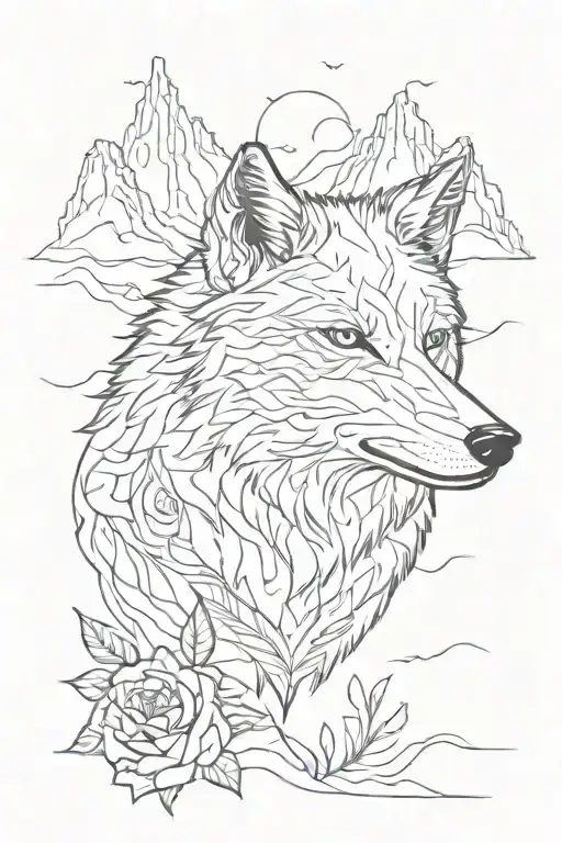 Wolf South Bronx Trains And City And Pueblo Colorado Mountains Rose