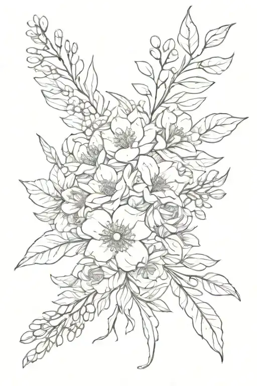 Birth Month Bouquet For February March April And December