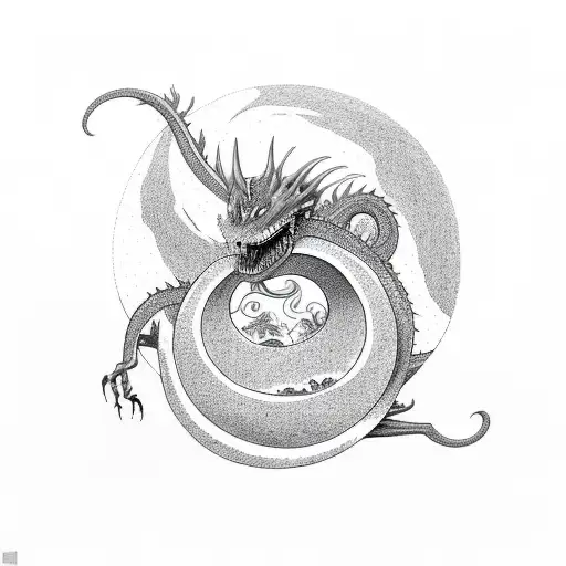 Tree Dragon Ouroboros