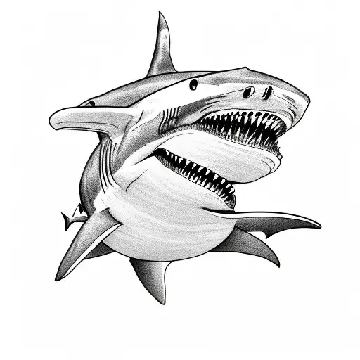 Shark Eating A Human