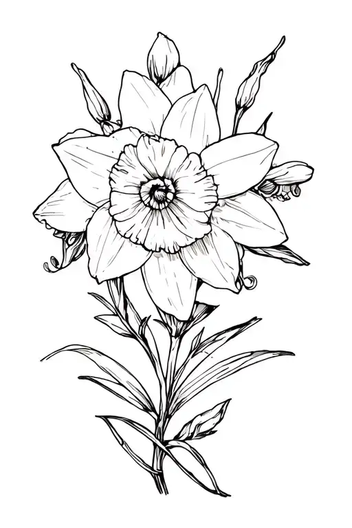 Daffodil Vine Wrapping