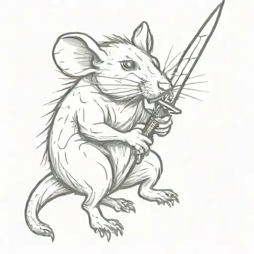 Rat With A Dagger