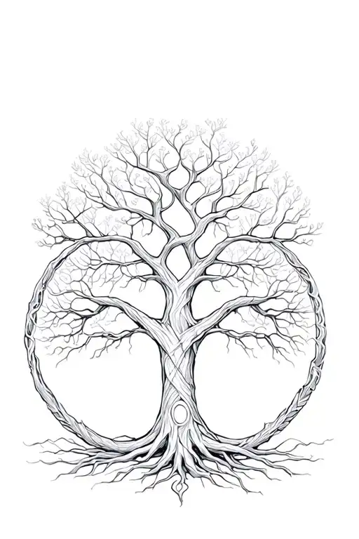 Tree Of Life Intertwined