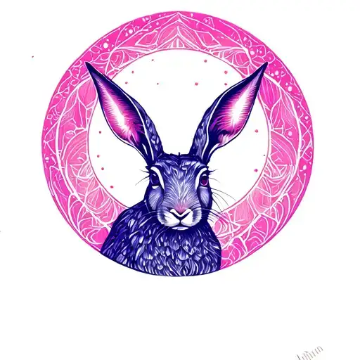 Moon Gazing Hare