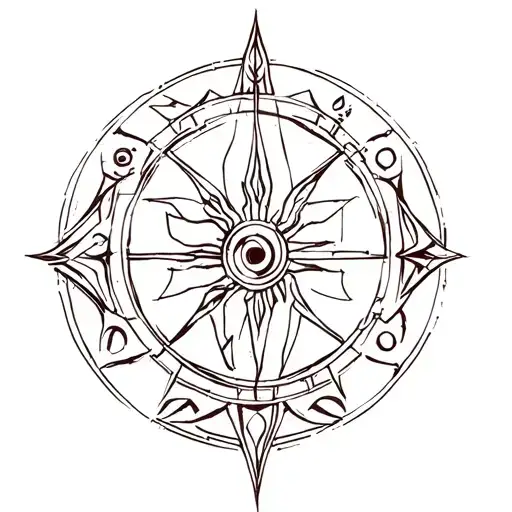 Tribal Zodiac Symbol