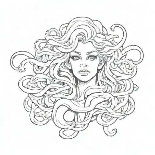 Ursula Mixed With Medusa