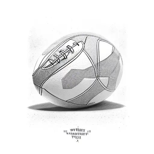 Football Field With The Name Walker Busting Out Of It