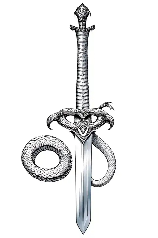 Snake And Sword