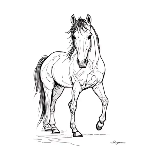 A Horse