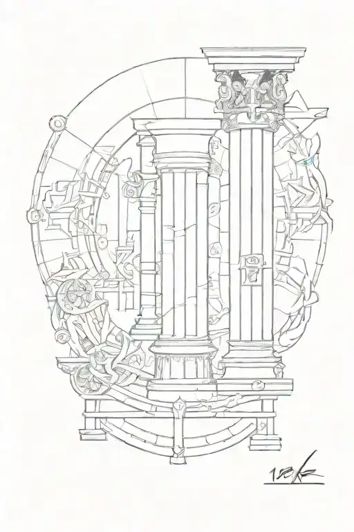 Roman Numeral Of 1 2 3 Column