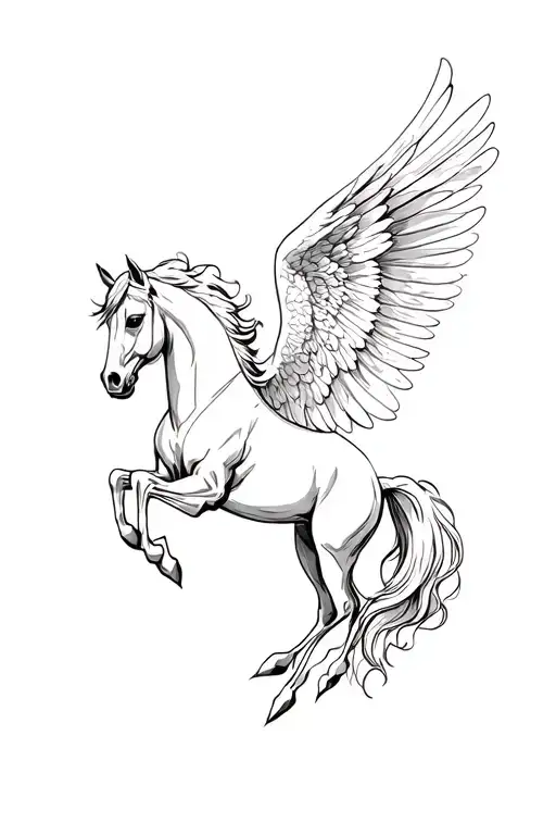 Pegasus Horse