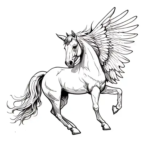 Pegasus Horse