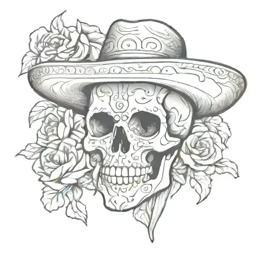 Mariachi Skull