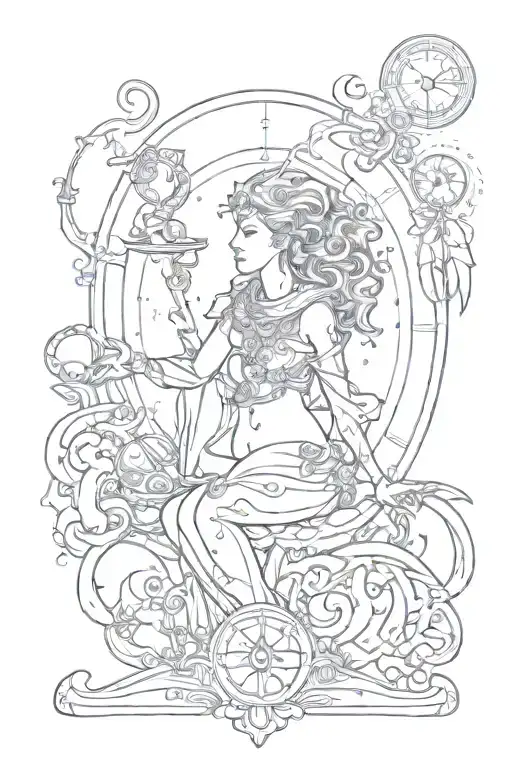 Zodiac Sing Of Aires With Aroow And Thin Lings