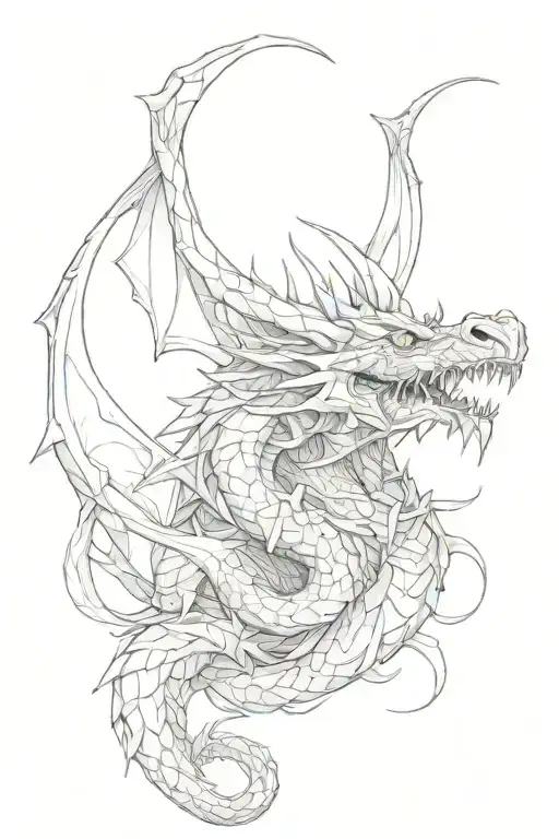 Demonic Dragon Wrapped