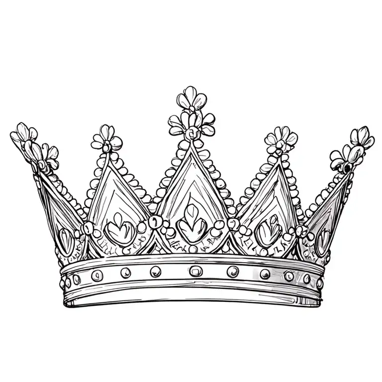 Delicate Queen Crown