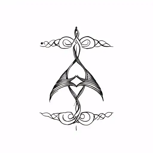 Breathe Symbol Intertwined