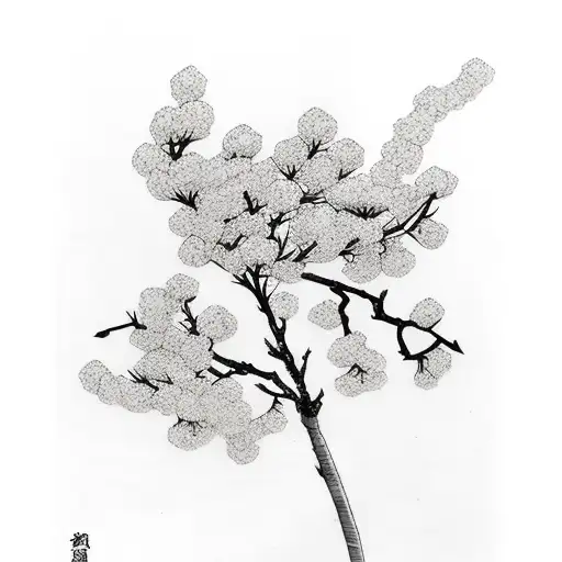 Katana With Cherry Blossoms