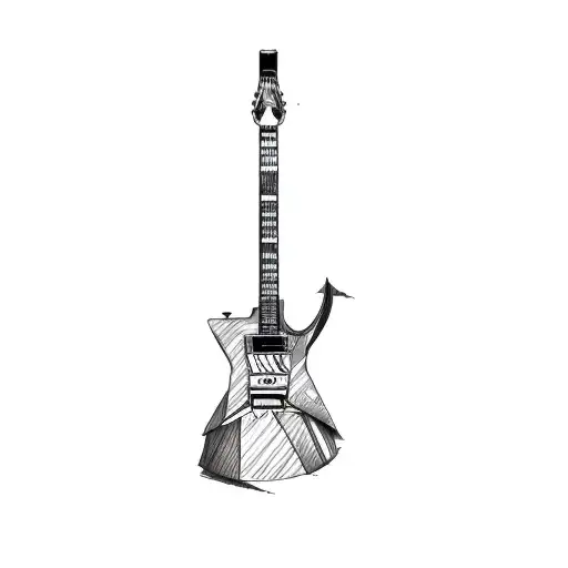 An Electric Guitar