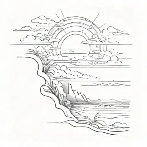 Sunrise On The Beach Sunset