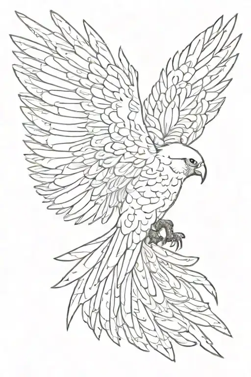 Cockatiel Wing Spread