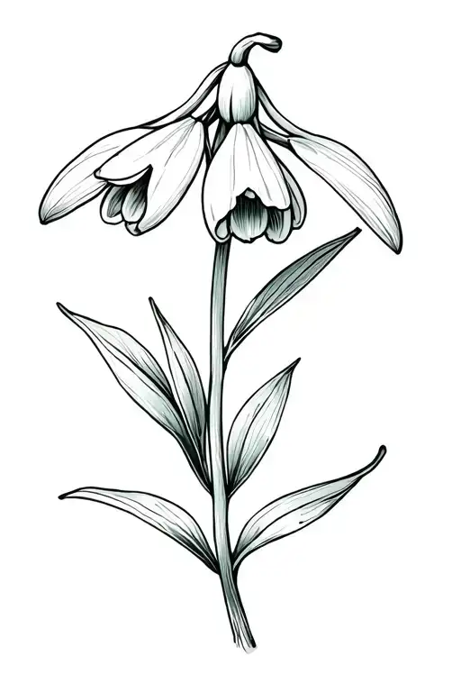 Snowdrop Flower