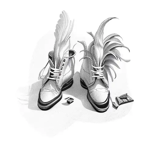 Rooster With Snickers Shoes