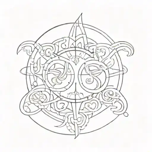 Gemini Zodiac Symbol