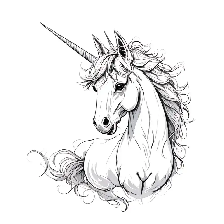 Realistic Unicorne