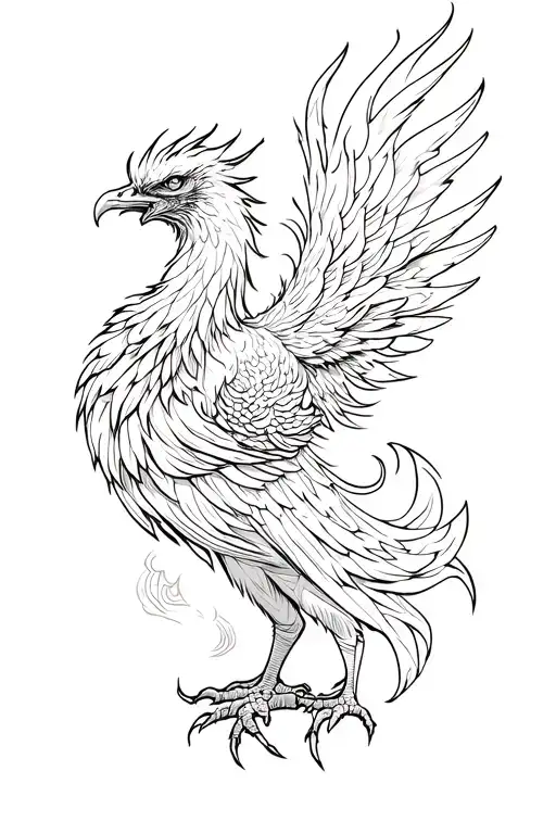 Phenix Rises From Ashes Tribal