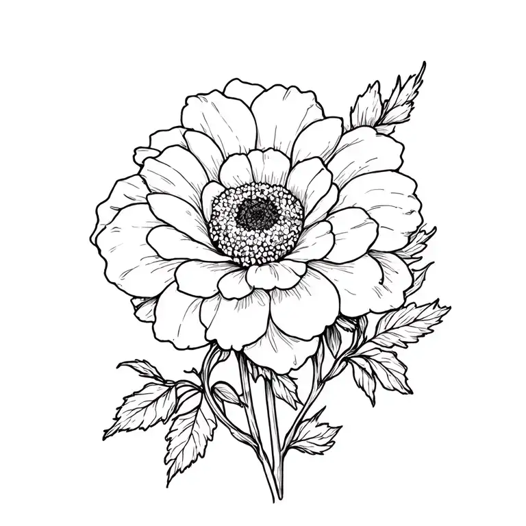 Rose Marigold Daisy Daffodil Flowers