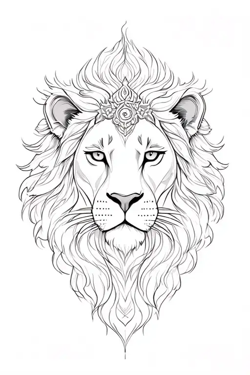Goddess Lion