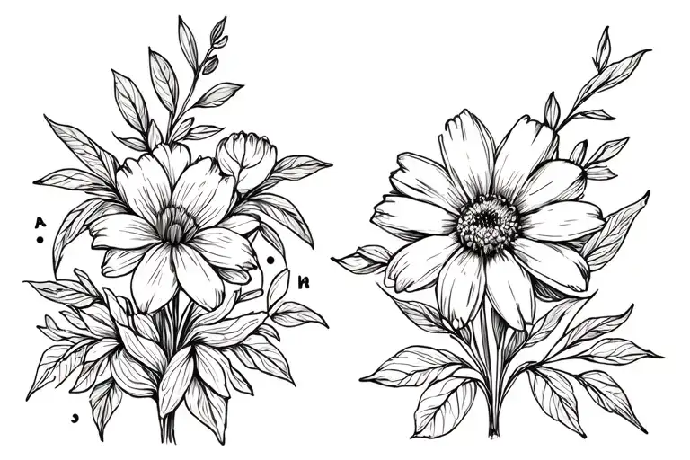 May September February August Birth Flowers