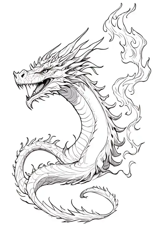 Dragon Breathing Fire