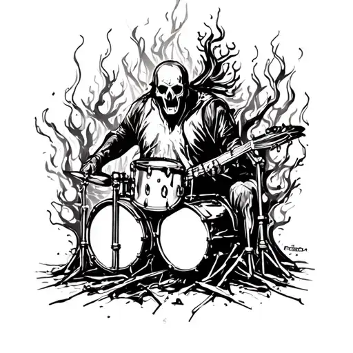 Burnt Forest Rip Drummer