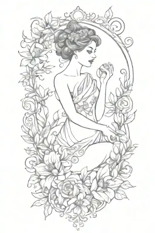 Enchanted Tattoo Design Inspired