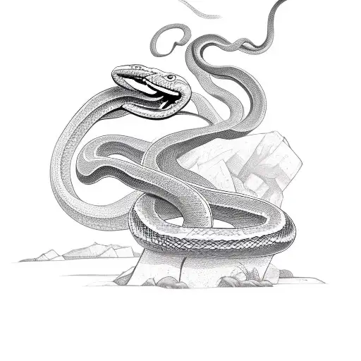 Snake Around Olive Branch