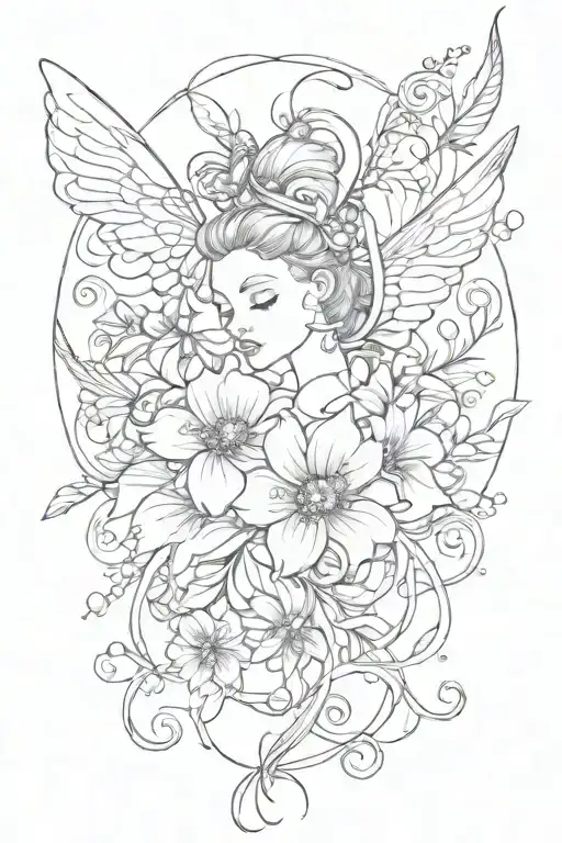 Enchanted Tattoo Design Inspired
