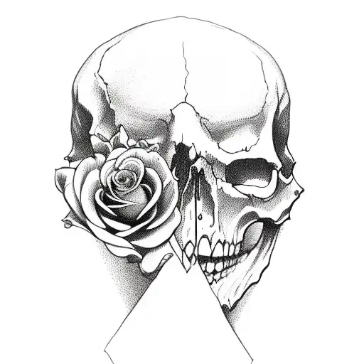 Skull And Roses