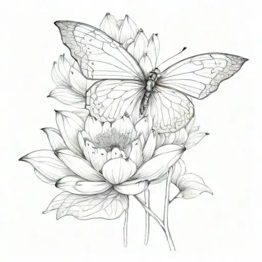 Butterly Lotus Flower