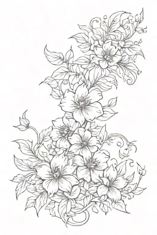 Floral Vines Wrapped