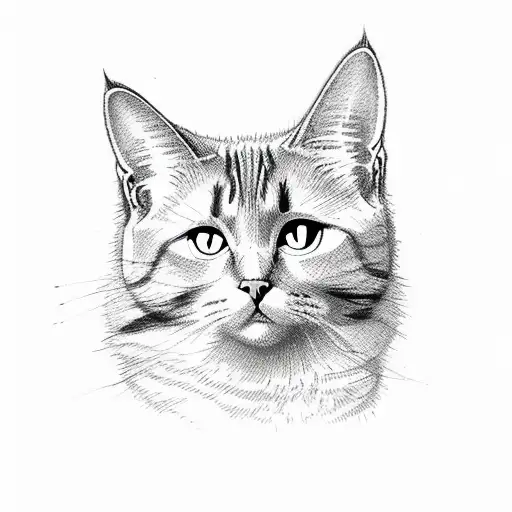 Cat Overlooking Forest