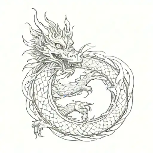 Dragon Japanese Style