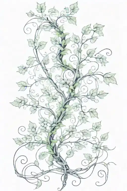 Vine Tendrils That Go Over The Entire Body