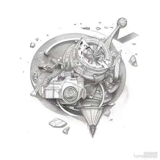 Incorporate Travel And Autobody Themes Into A Tattoo Design