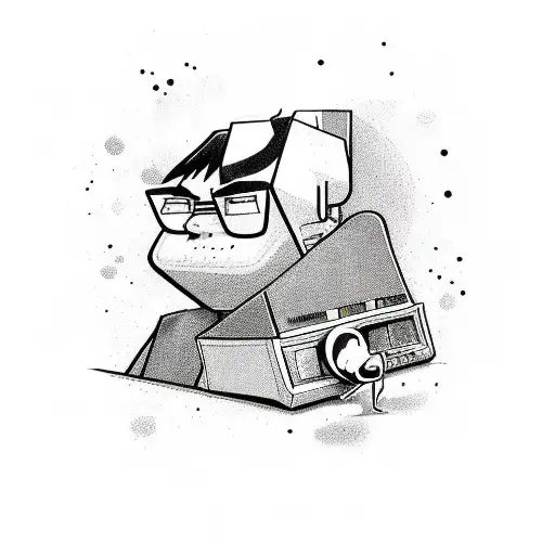 Combine Elements From Dexter's Laboratory And Other Cartoon Network Shows In A Playful Mashup Design