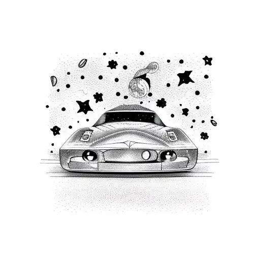 Falling Stars And Candy Car