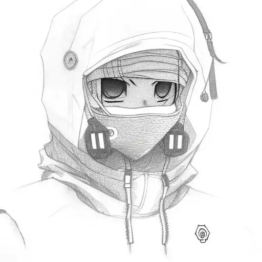 Itachi Wearing Techwear Gear